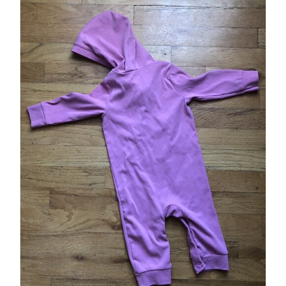 Old Navy Pink 6-12M Hooded Unicorn Overall - Picture 6 of 10